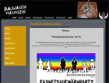 Tablet Screenshot of bauwagen-hayingen.de